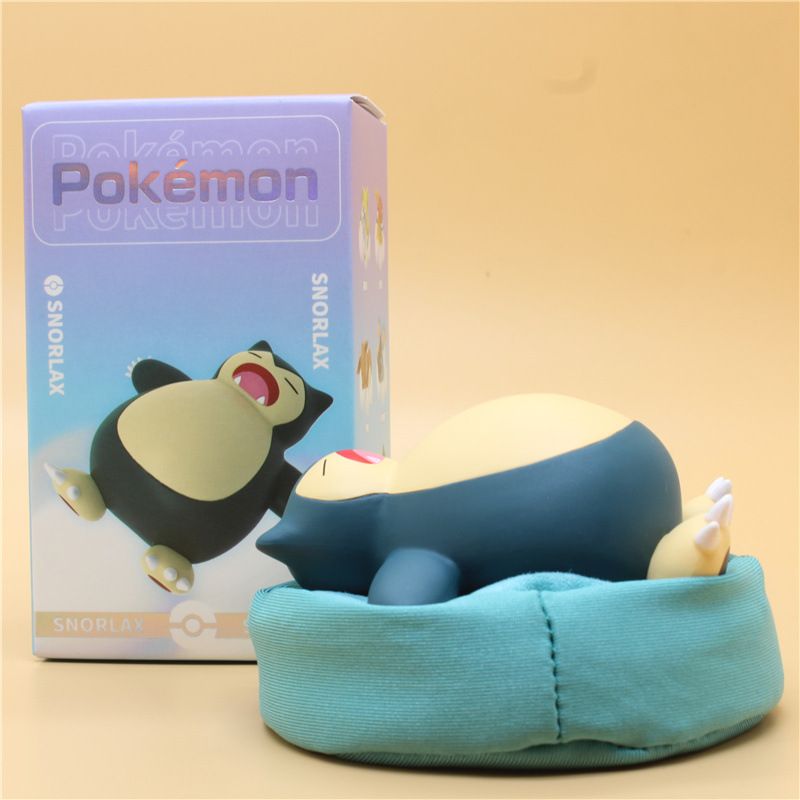 Pokemon Caraby Beast Sleeping Figure PVC Decoration Sleeping Posture view 4