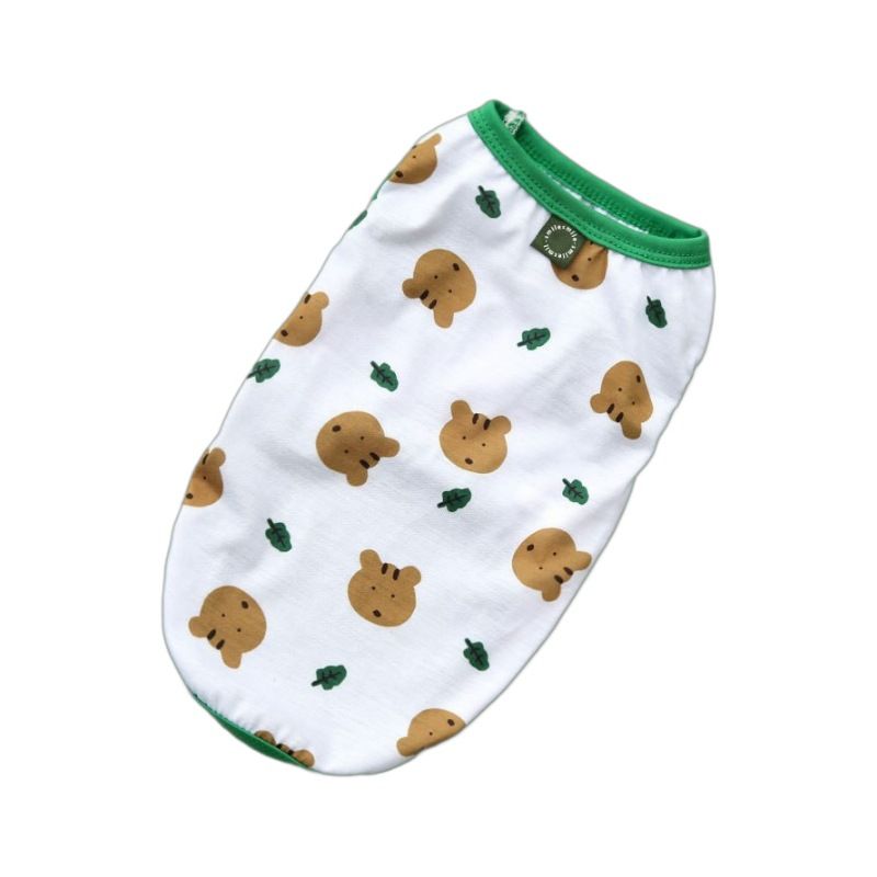 Pet Dog Vest Polyester Summer Small Medium Large 039Q Green Crocodile Vest XXL view 6