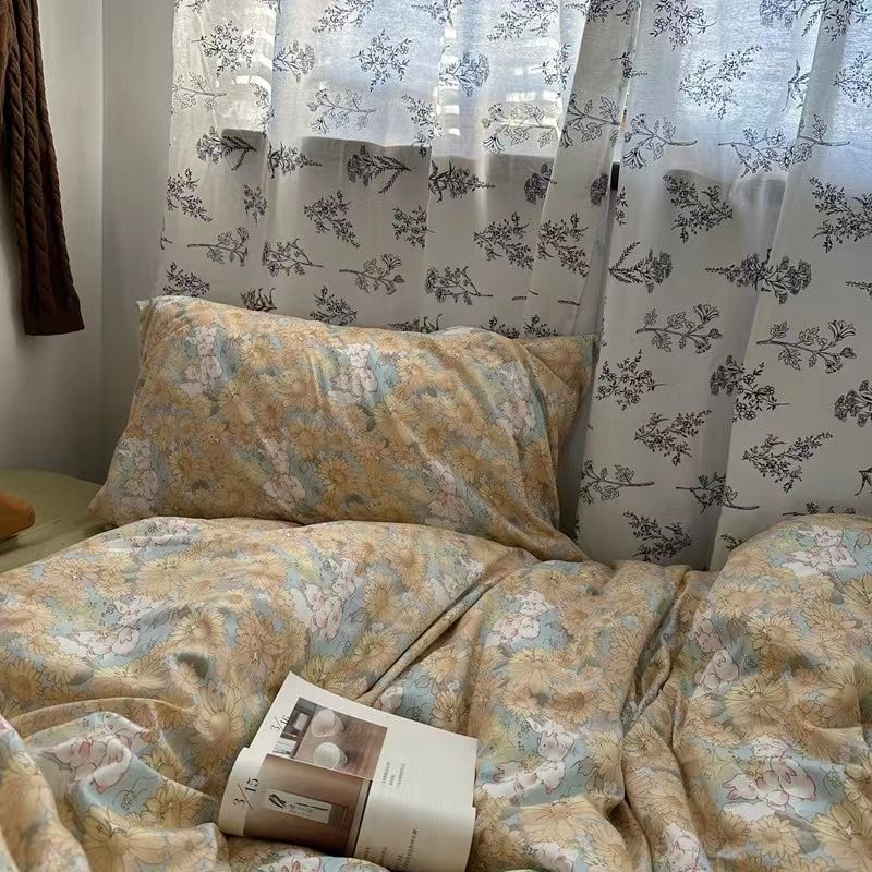 Lu Mi Er Pure Cotton Pillowcase 48x74cm BV Green L Single pillowcase 48*74 view 5