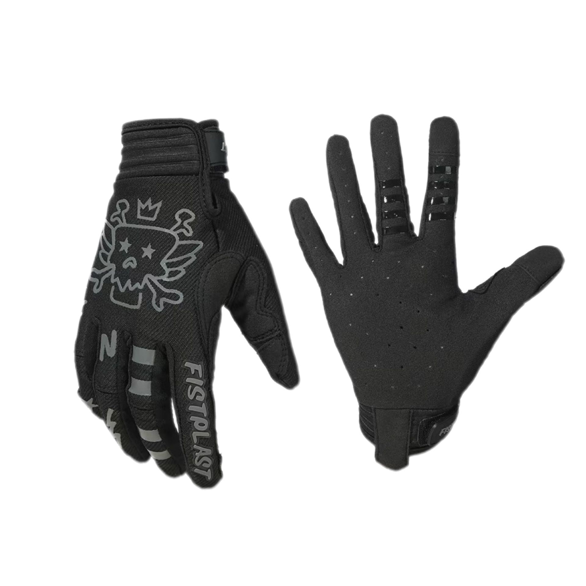 fistplast Motorcycle Gloves Full Finger Breathable. Grey