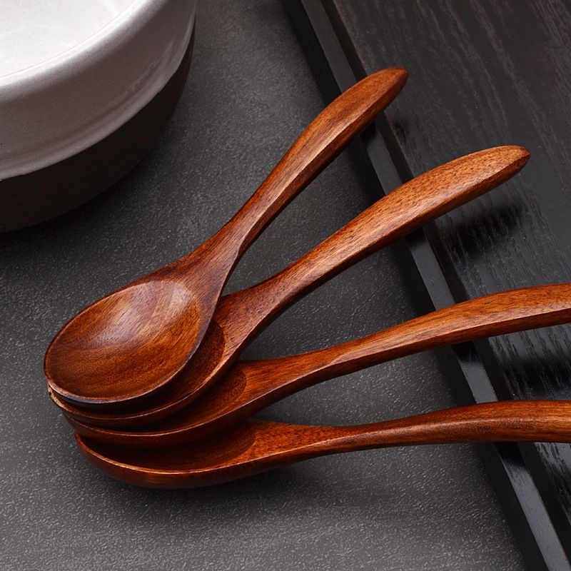 Wooden Spoon 14cm Lazy Bear 14cm wave spoon view 2
