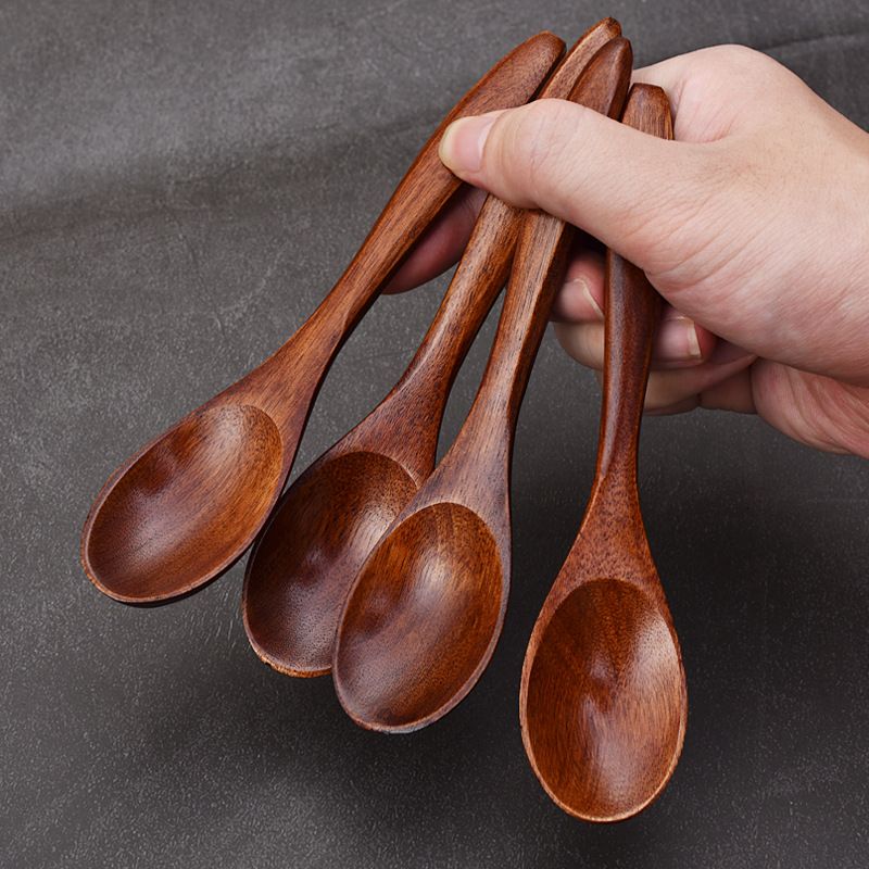 Wooden Spoon 14cm Lazy Bear 14cm wave spoon view 3