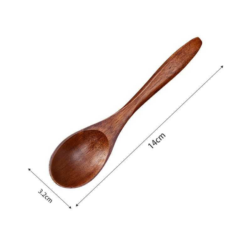 Wooden Spoon 14cm Lazy Bear 14cm wave spoon view 4