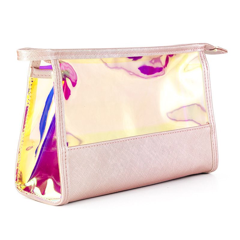 Transparent TPU Cosmetic Bag Waterproof Travel Storage Envelope Bag