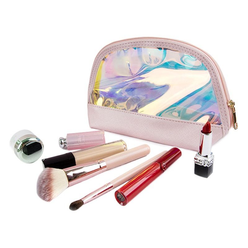 Transparent TPU Cosmetic Bag Waterproof Travel Storage Envelope Bag view 2