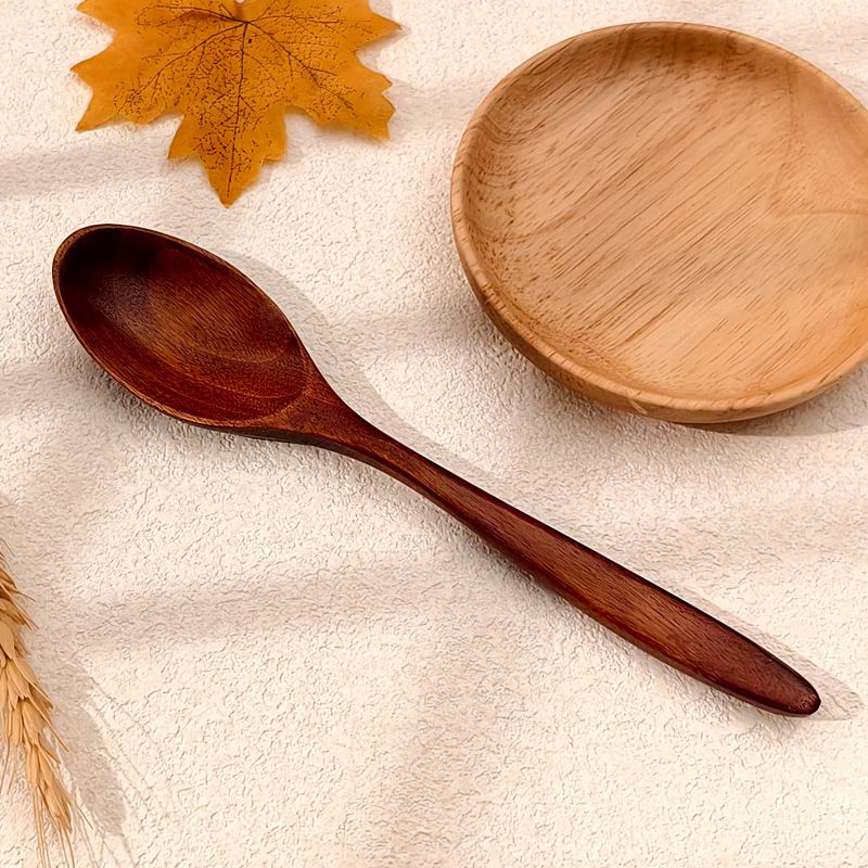 Wooden Spoon Han Lazy Bear 18cm 5 18cm wave spoons view 2