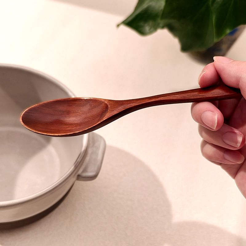 Wooden Spoon Han Lazy Bear 18cm 5 18cm wave spoons view 3