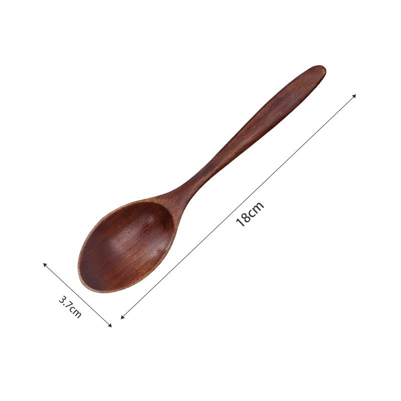 Wooden Spoon Han Lazy Bear 18cm 5 18cm wave spoons view 4