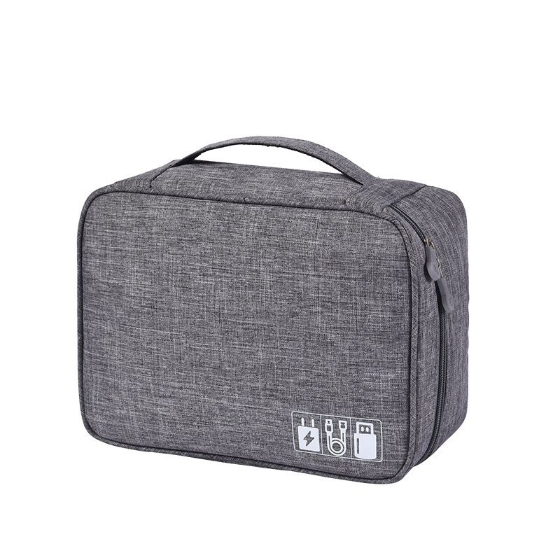 New Grand Hyatt Data Cable Storage Travel Digital. double gray Medium