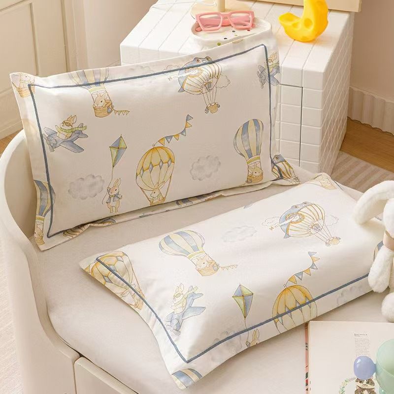 60s Cotton Pillowcase Cartoon Print 30x50cm Wandering jxx 40*60cm (single