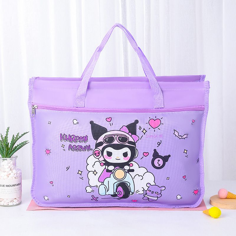 toolesia Nylon Art Bag A3 Sketch Board Storage Cube Driving Kuromi D Figure 45