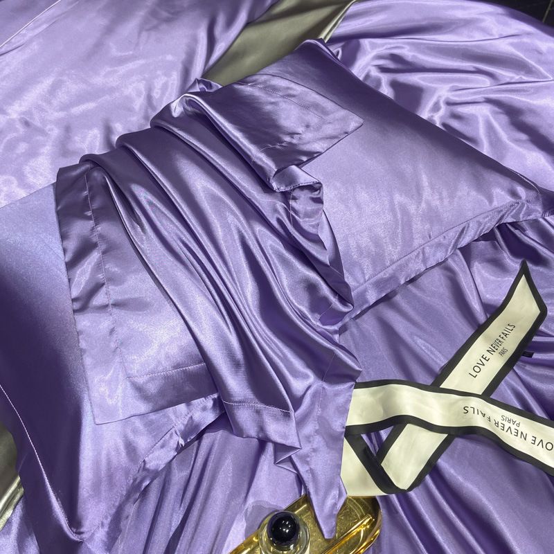 Pillowcase Polyester Satin Soft Anti Wrinkle [silky and anti-wrinkle]-elegant