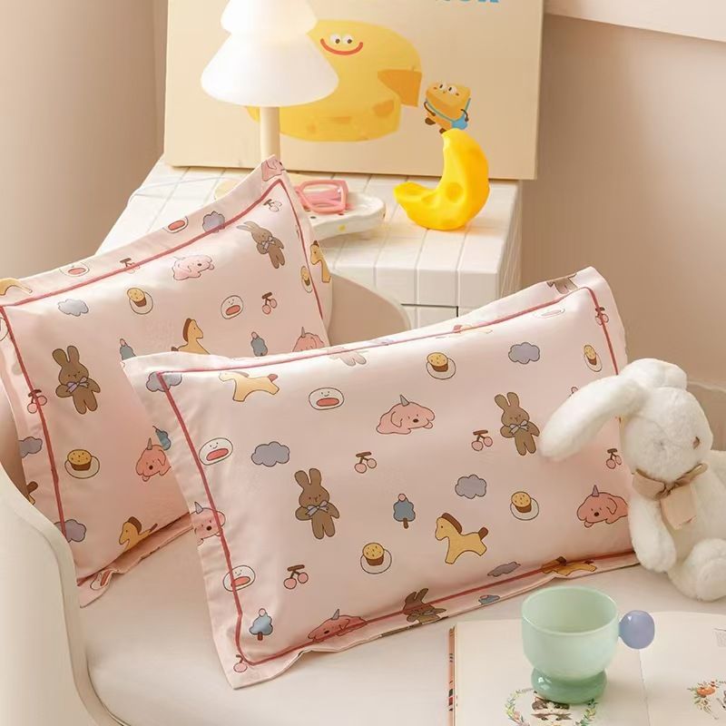 Bee mi'er Cotton Pillowcase 30x50 Long Staple Naughty bunny jxx 30*50 (single view 4