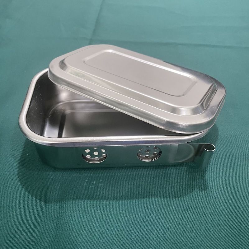 Jinbokang Stainless Steel Sterilization Box Surgical... 6 inch hole [304