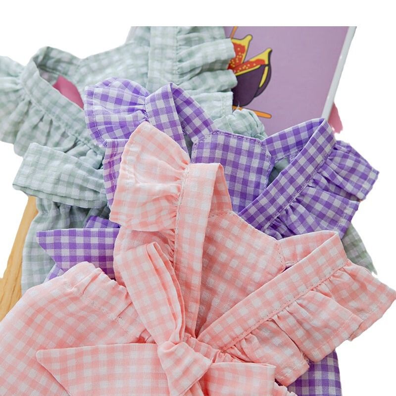 Pet Clothing Polyester Skirt Pretty Pet Yellow pineapple (cloud style random) view 5