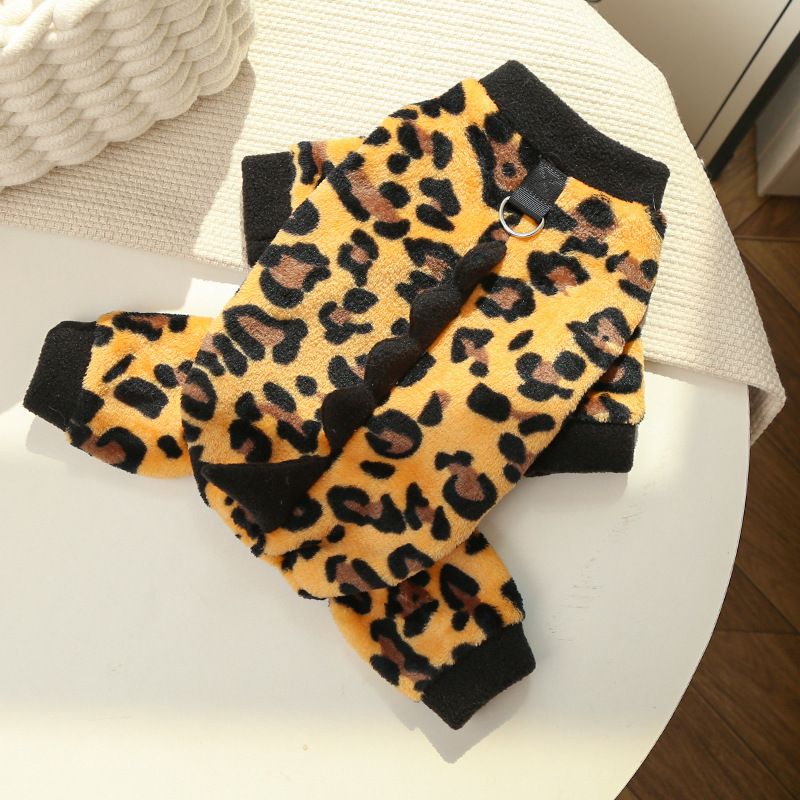 shine Pet Four Legged Clothing Polyester Cotton 497 four-legged black panther — image 1