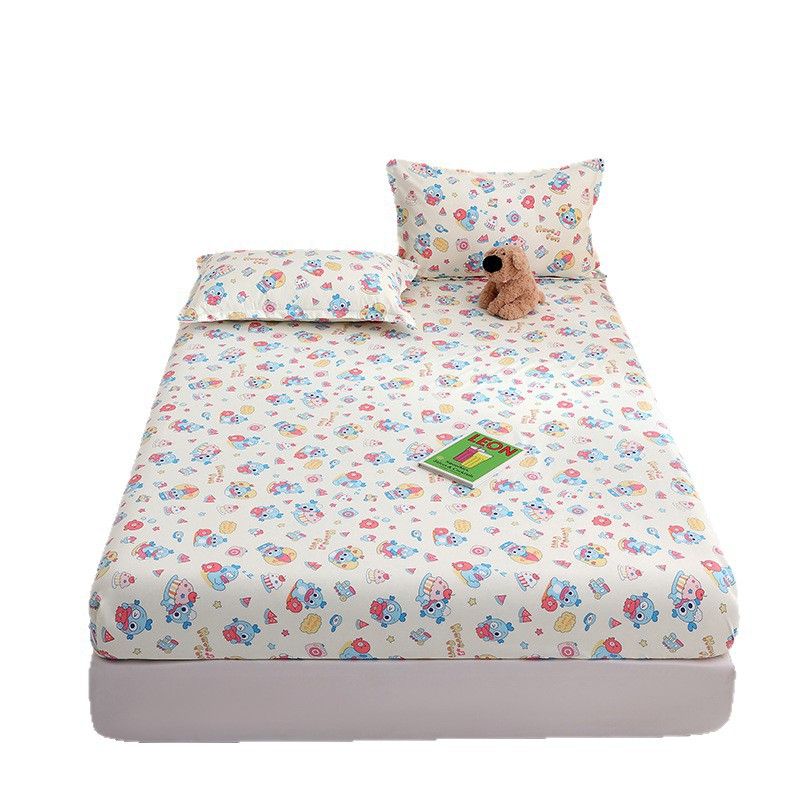 Yuan sheng Home Textiles Cartoon Dog 40s Cotton. Blue cat 120*200cm standard model view 6