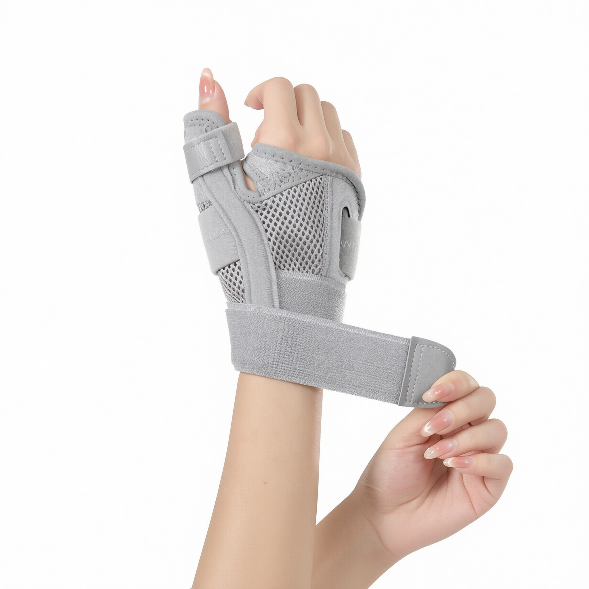 Jefferson Adult Wrist Brace Support Gray One size fits all [adjustable] single