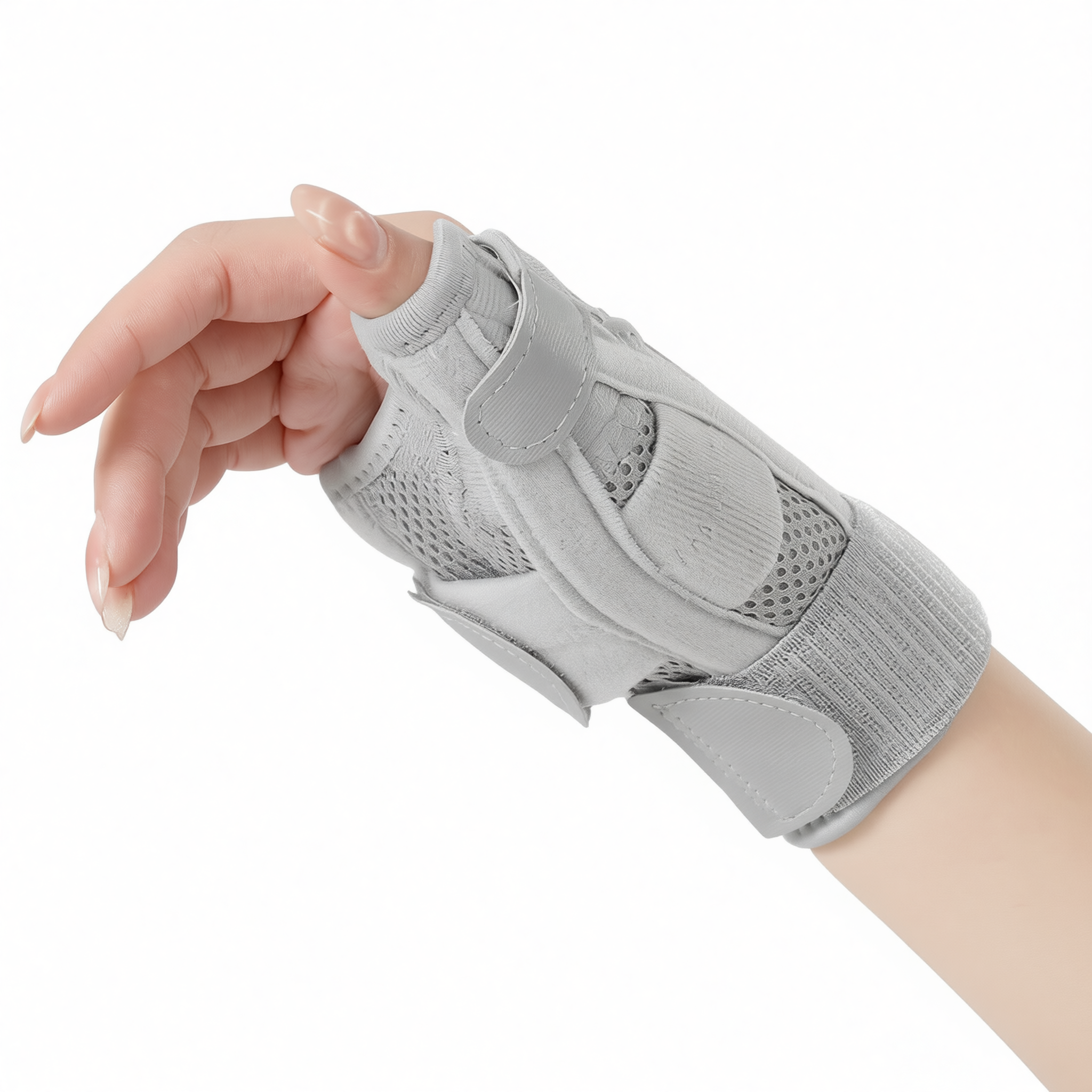 Jefferson Adult Wrist Brace Support Gray One size fits all [adjustable] single view 4