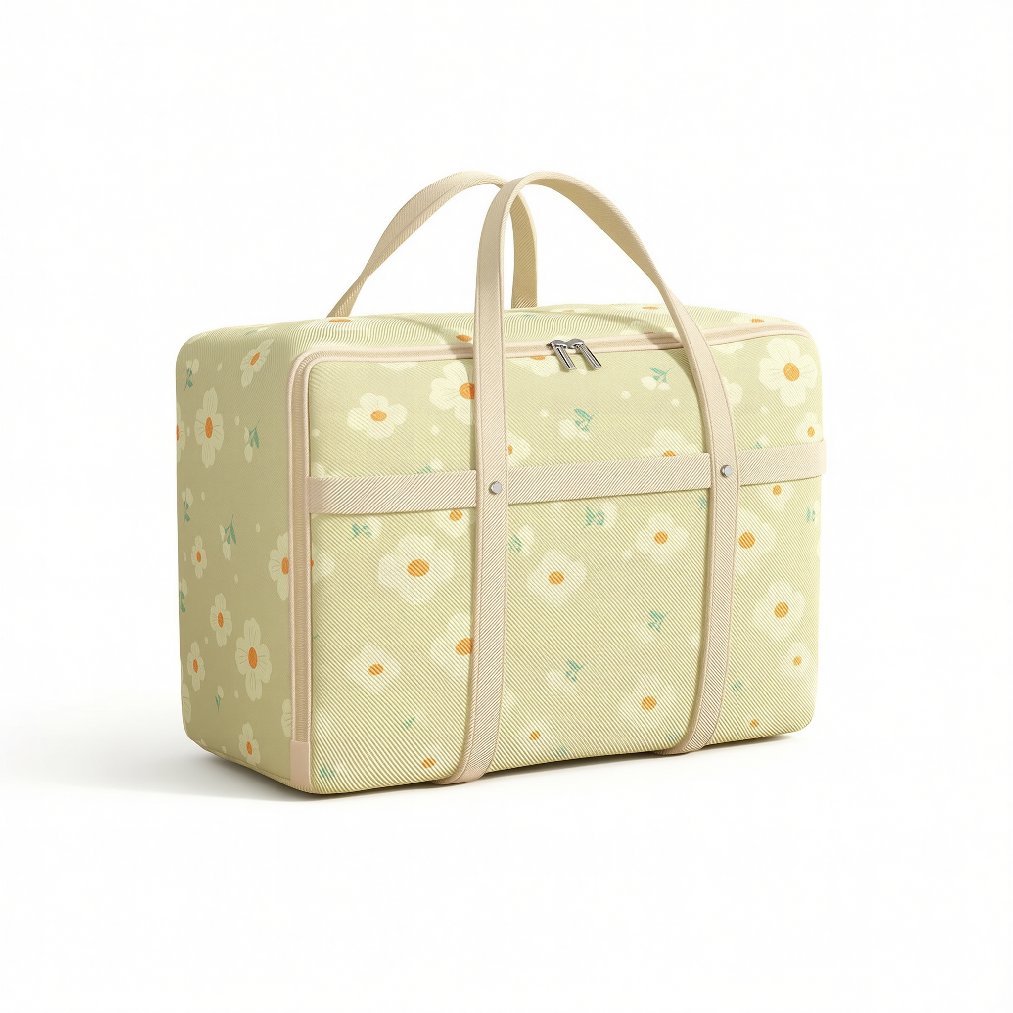 Friend Clothes Storage Bag Non-woven Moving Organizer Matcha green-[regular