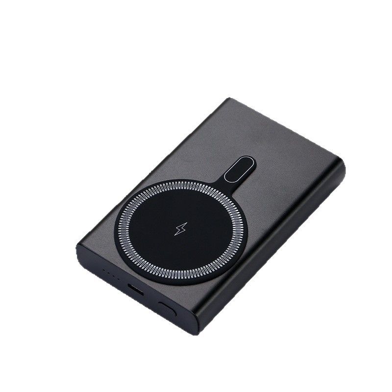 An qichen Magnetic Power Bank 15W Wireless Fast Charge Silver view 5
