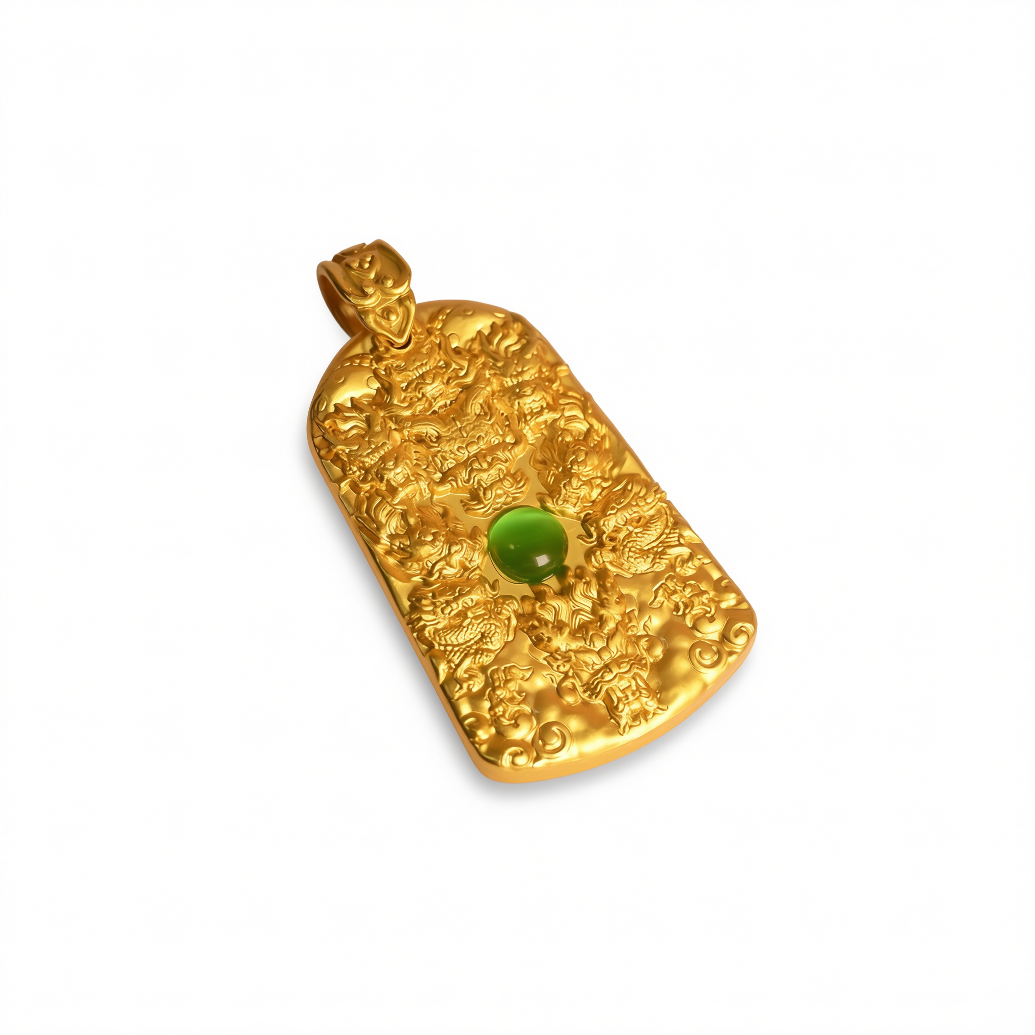 Car Pendant VCWIP Metal Gourd Ornament Alluvial gold [kowloon protector] red view 2