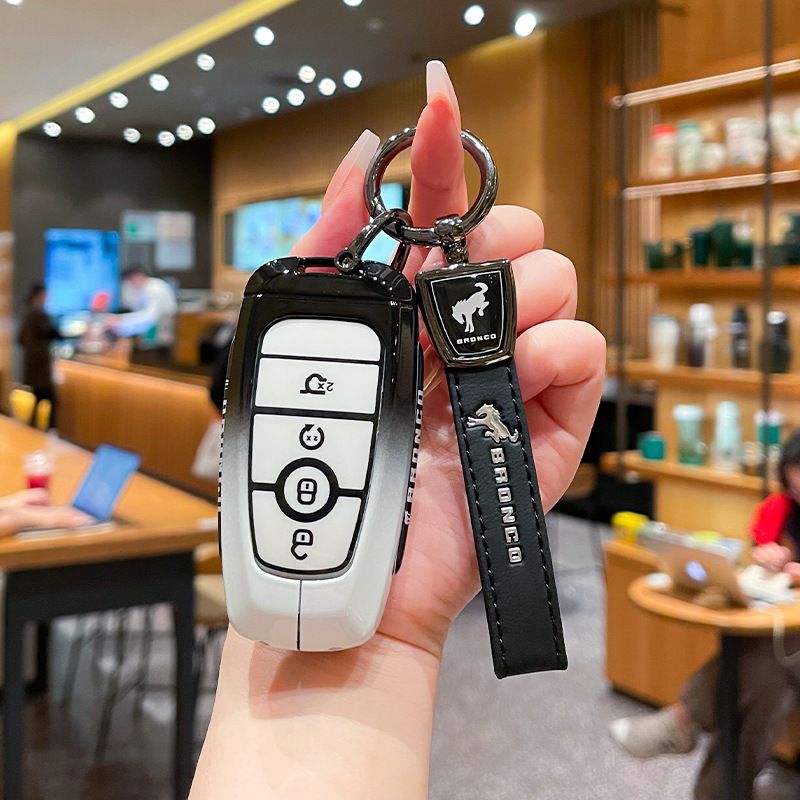 Fragrant car island Jiangling Liema Key Case 3 Button Standard 3-key gradient view 4