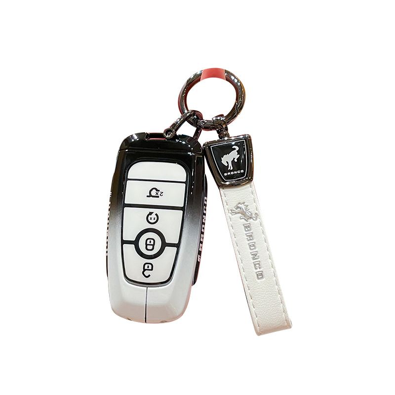 Fragrant car island Jiangling Liema Key Case 3 Button Standard 4-key gradient view 6