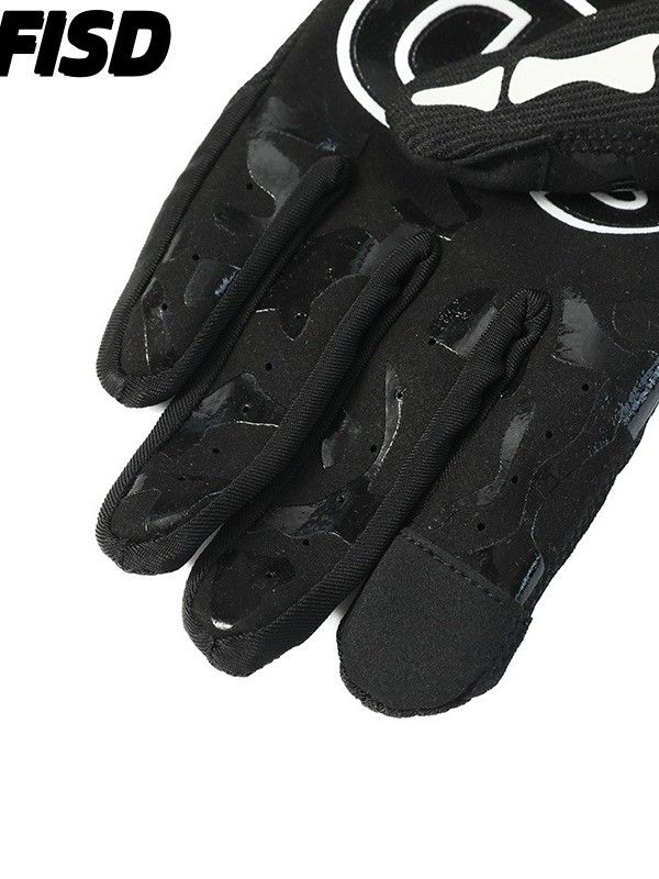 FISD Bicycle Gloves Touchscreen Breathable. black L view 5