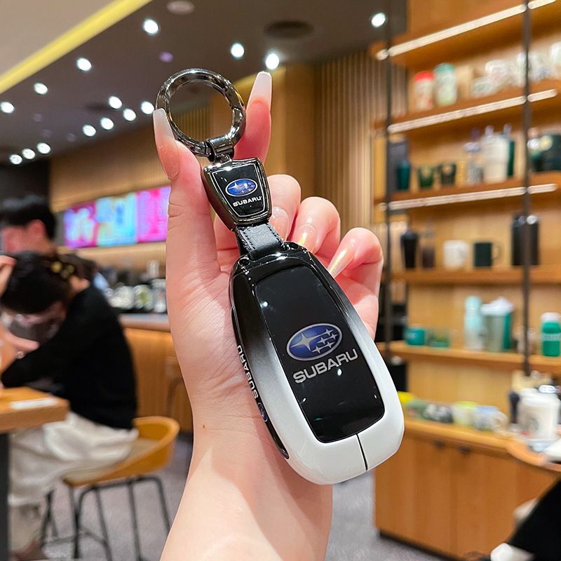 Subaru Key Cover Zinc Alloy Gradient Black White Standard Gradient black and view 4