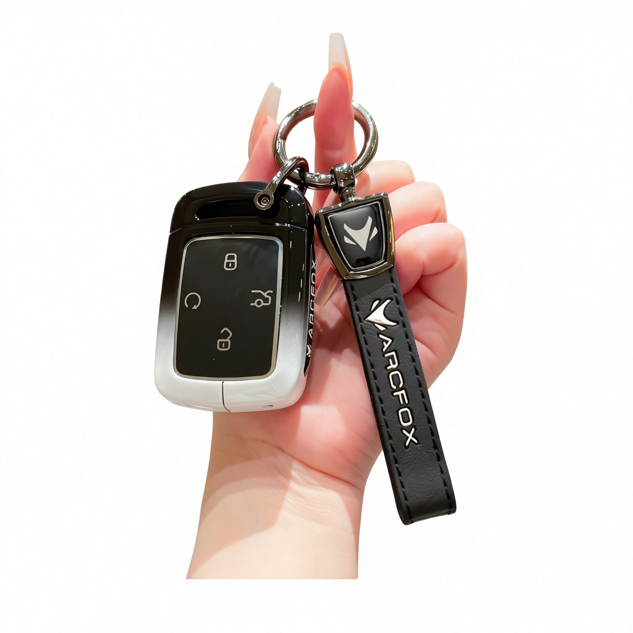 Fragrant car island Arcfox T1 Key Cover Gradient B/W Standard Option c — image 1