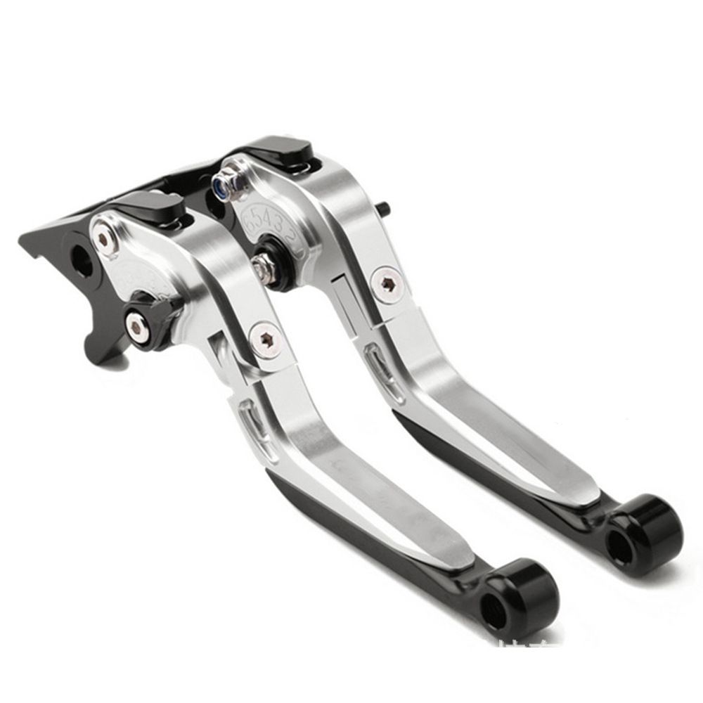 Motorcycle Brake Clutch Lever FORZA350/300 Alu Silver black-(without logo)