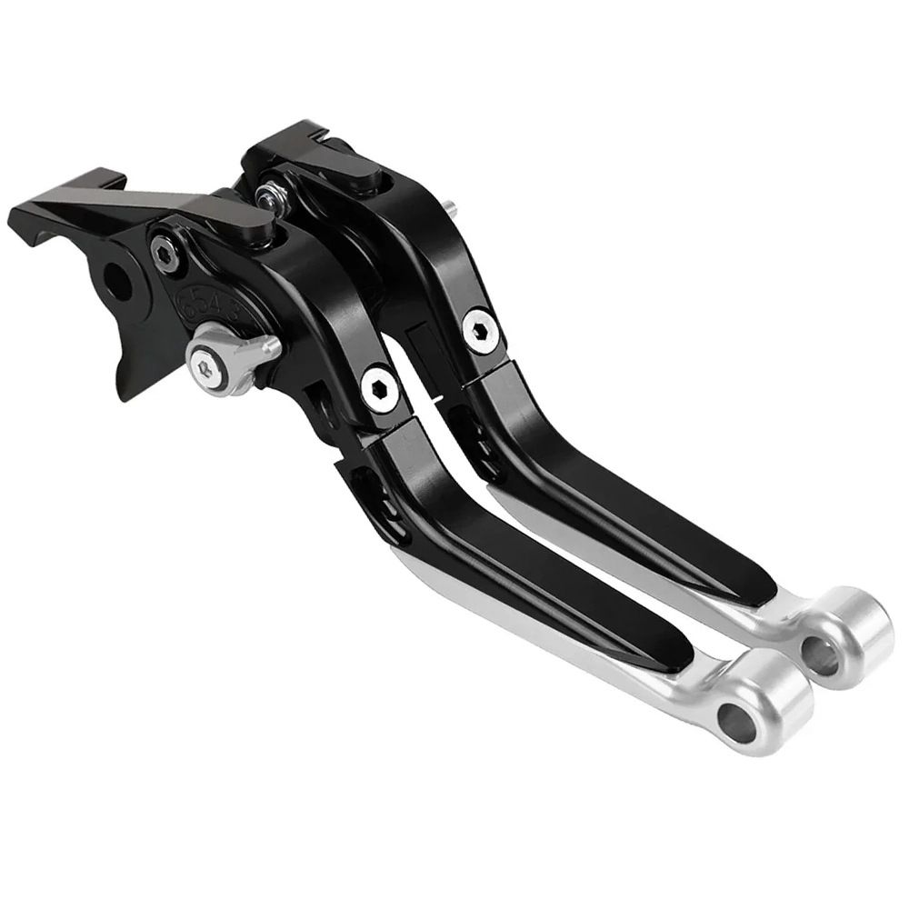 Motorcycle Brake Clutch Lever FORZA350/300 Alu Black black silver-(without logo)