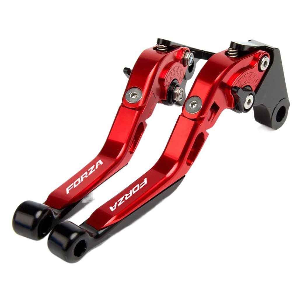 Motorcycle Brake Clutch Lever FORZA350/300 Alu Black black gold-(without logo) view 2