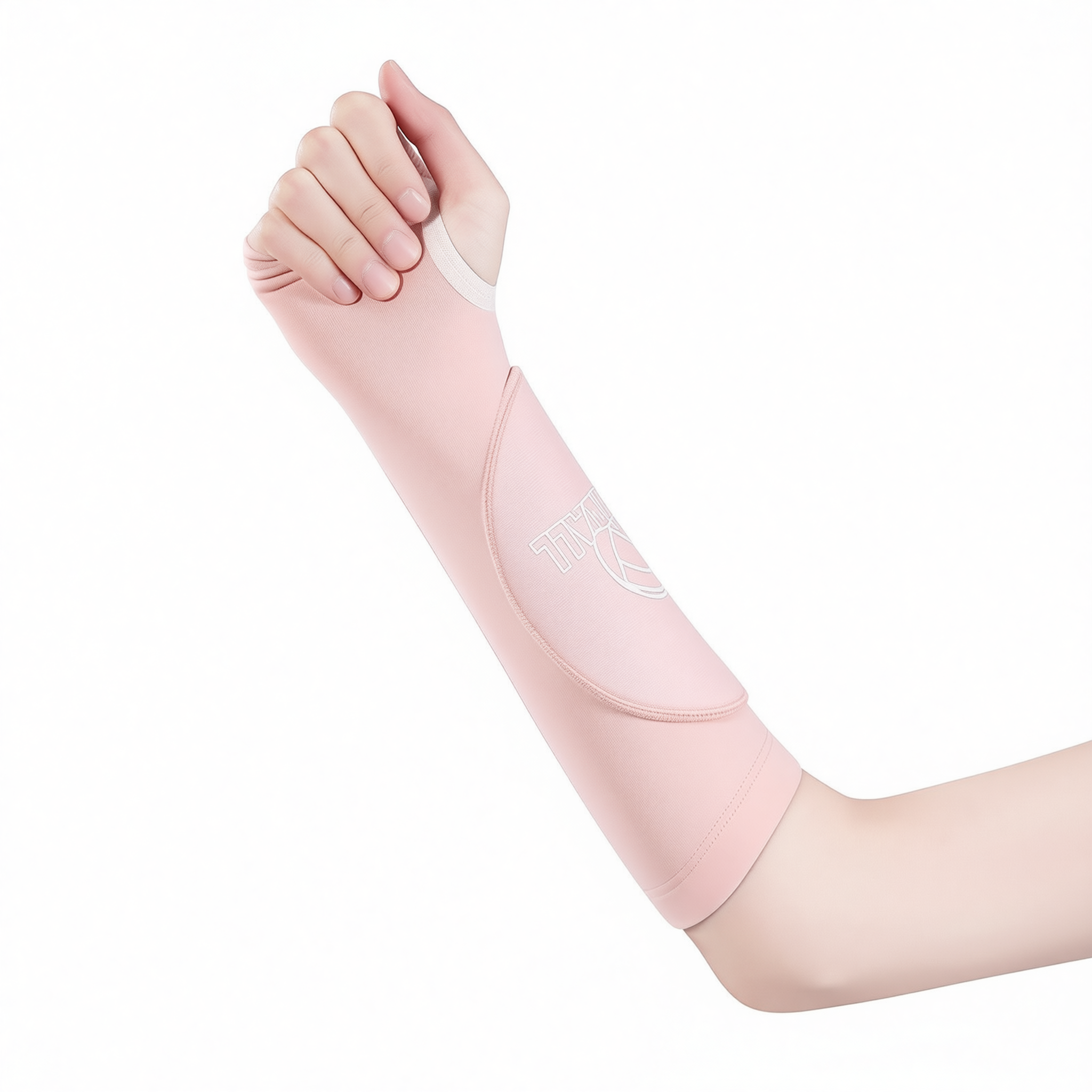 Volleyball Arm Guards Nylon The one who leaps Volleyball arm guards [pink] xl