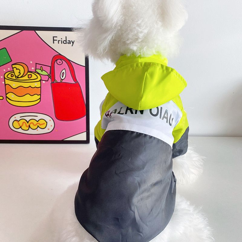 Pretty pet Polyester Windproof Jacket Small Dog Red jacket M bust 40 view 5