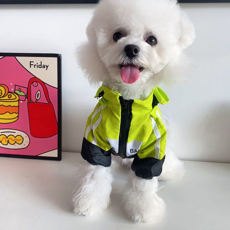 Pretty pet Polyester Windproof Jacket Small Dog Red jacket Xl bust 50 view 4