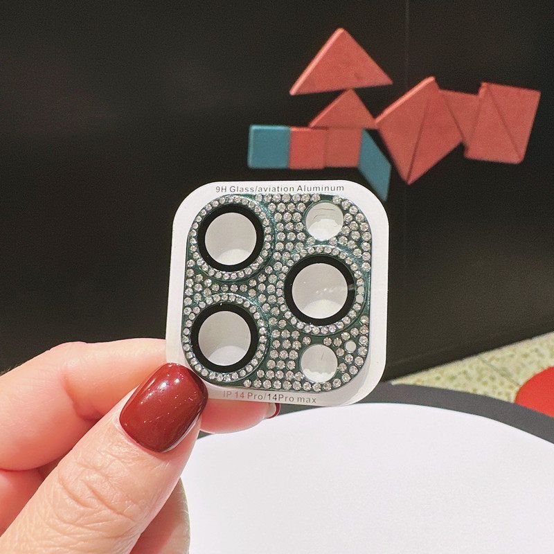 Yixi Camera Lens Protector iPhone 17 Pro Diamond Frosted [integrated view 5