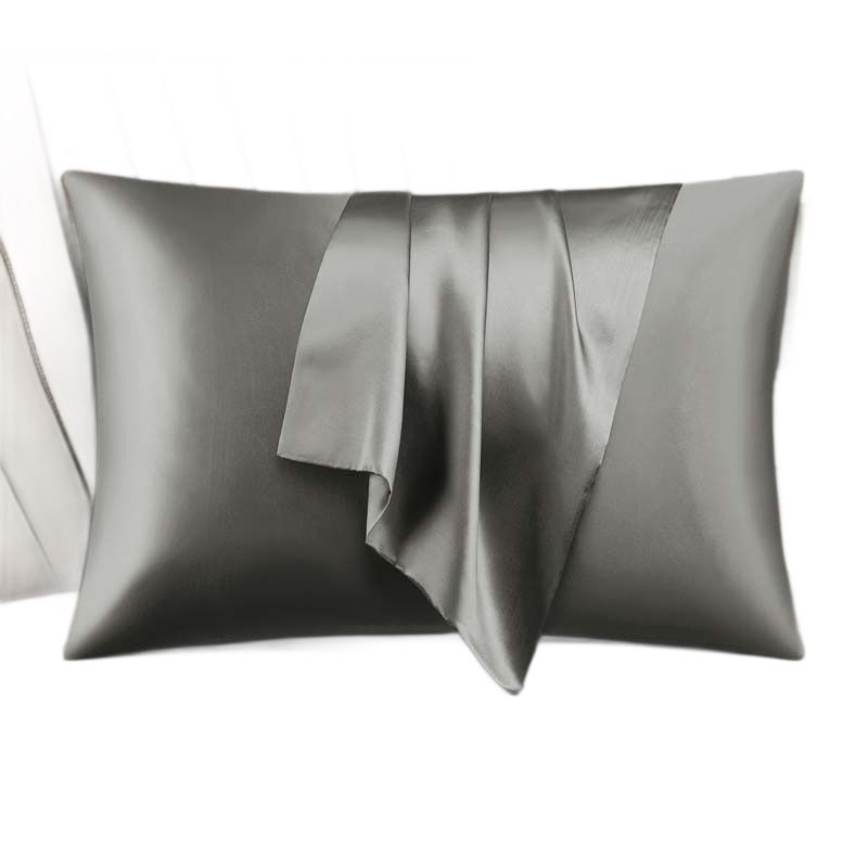 Pillowcase Polyester 60 Thread Count Solid Color Navy blue 50*75cm【pack of 2】 view 6