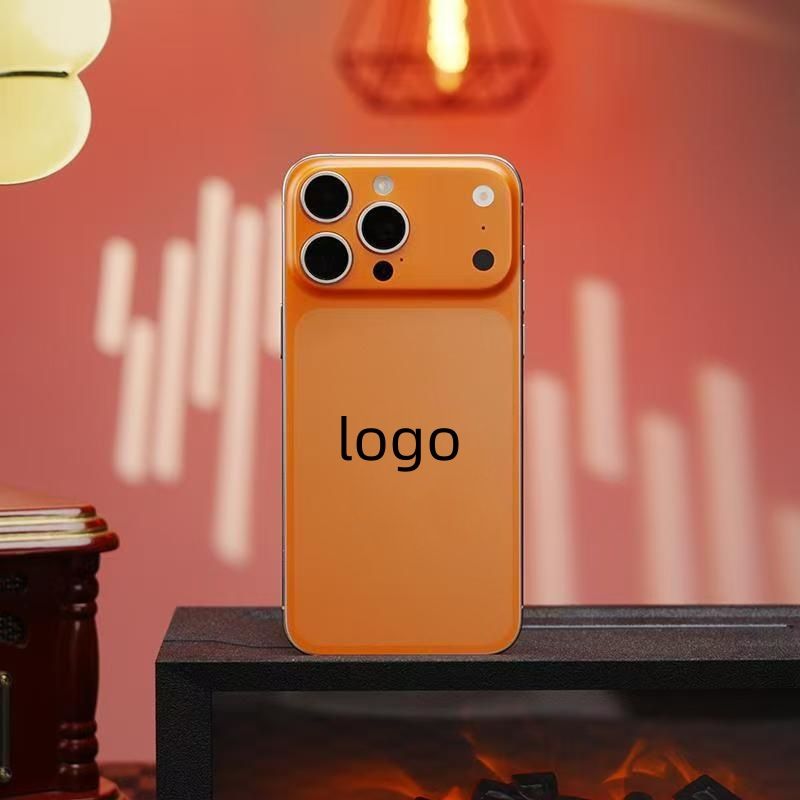 Yixi Frosted Back Film for iPhone 16 Pro Max Integrated back film [orange] view 2