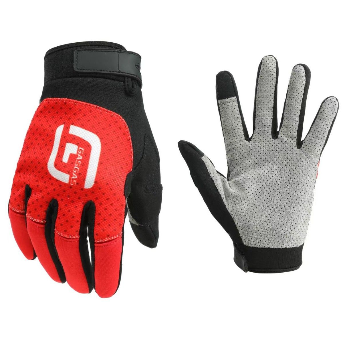 Gas Bicycle Gloves Nylon Thin Outdoor Black S view 3
