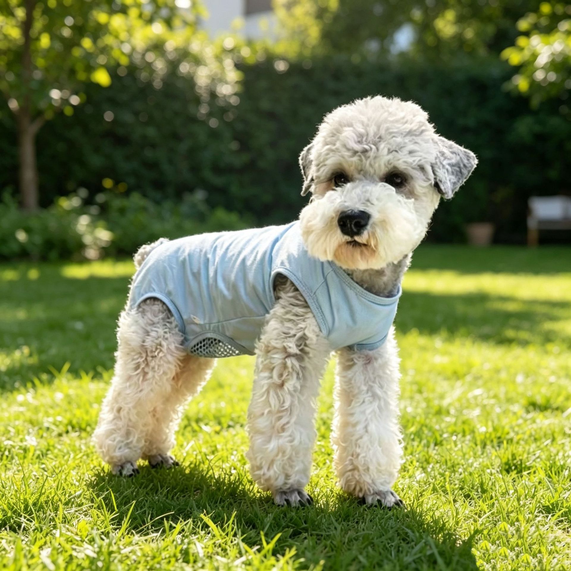 Dog Breathable Coverall Nylon Pet Clothing view 2