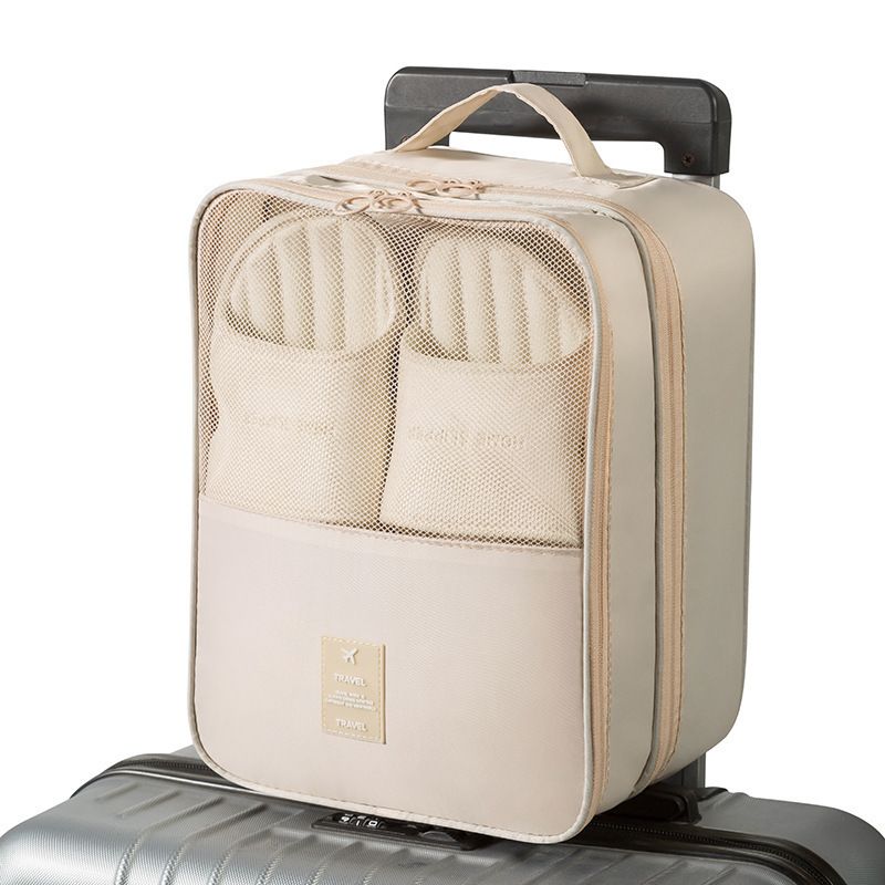MuJia Thickened Dustproof Portable Travel Shoe Organizer