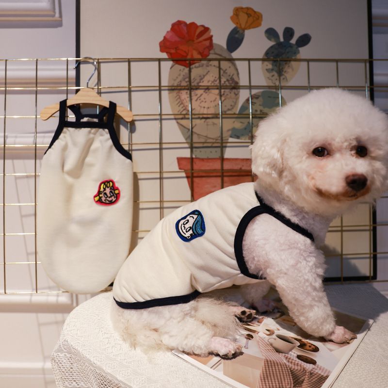Pet Vest Summer Dog Cat Clothing Polyester view 2
