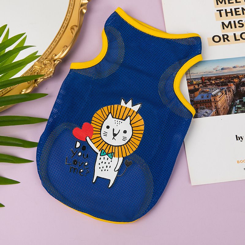 Pet Mesh Vest Dog Cat Clothing Lelemiao Polyester 4XL — image 1