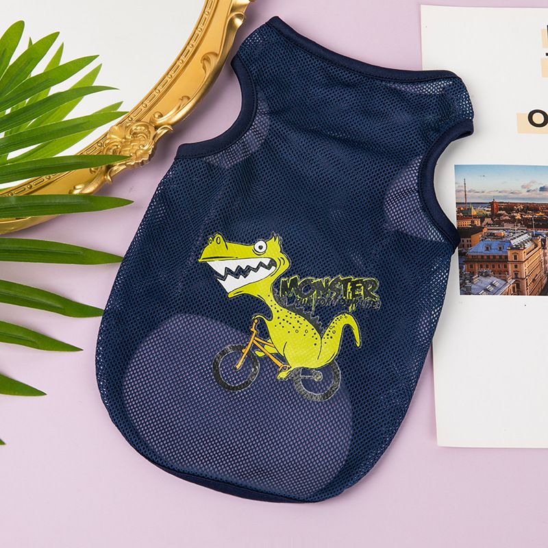 Pet Mesh Vest Dog Cat Clothing Lelemiao Polyester — image 1