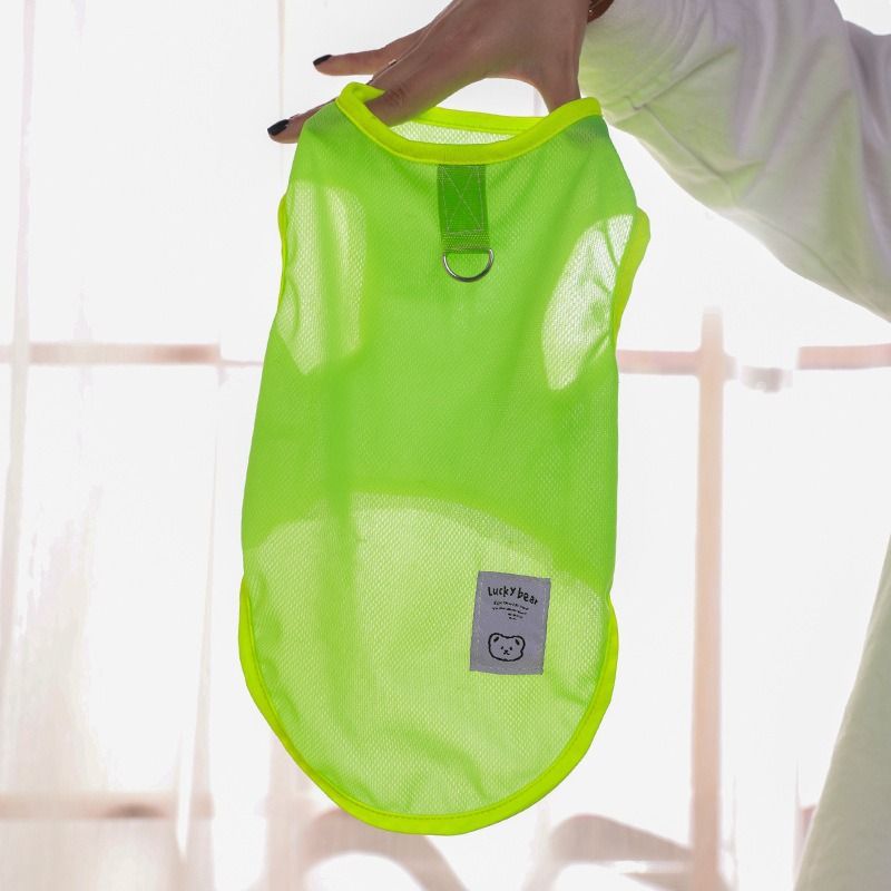 Dog Vest Breathable Summer Pet Clothing with Leash Clip XL view 4