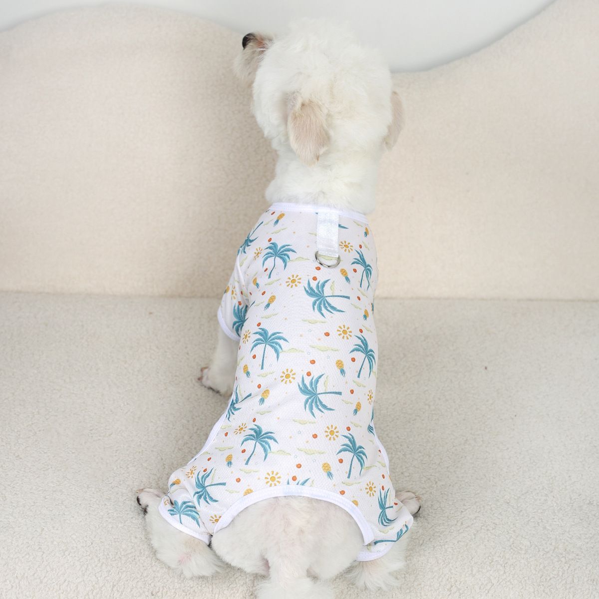 Pet Dog Summer Mesh Clothing Harry Kennel Four-legged jacket with traction — image 1
