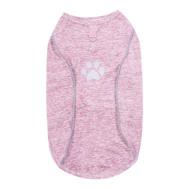 Lele Meow Reflective Vest Dog Clothes Poly Cotton Traction buckle reflective — image 1