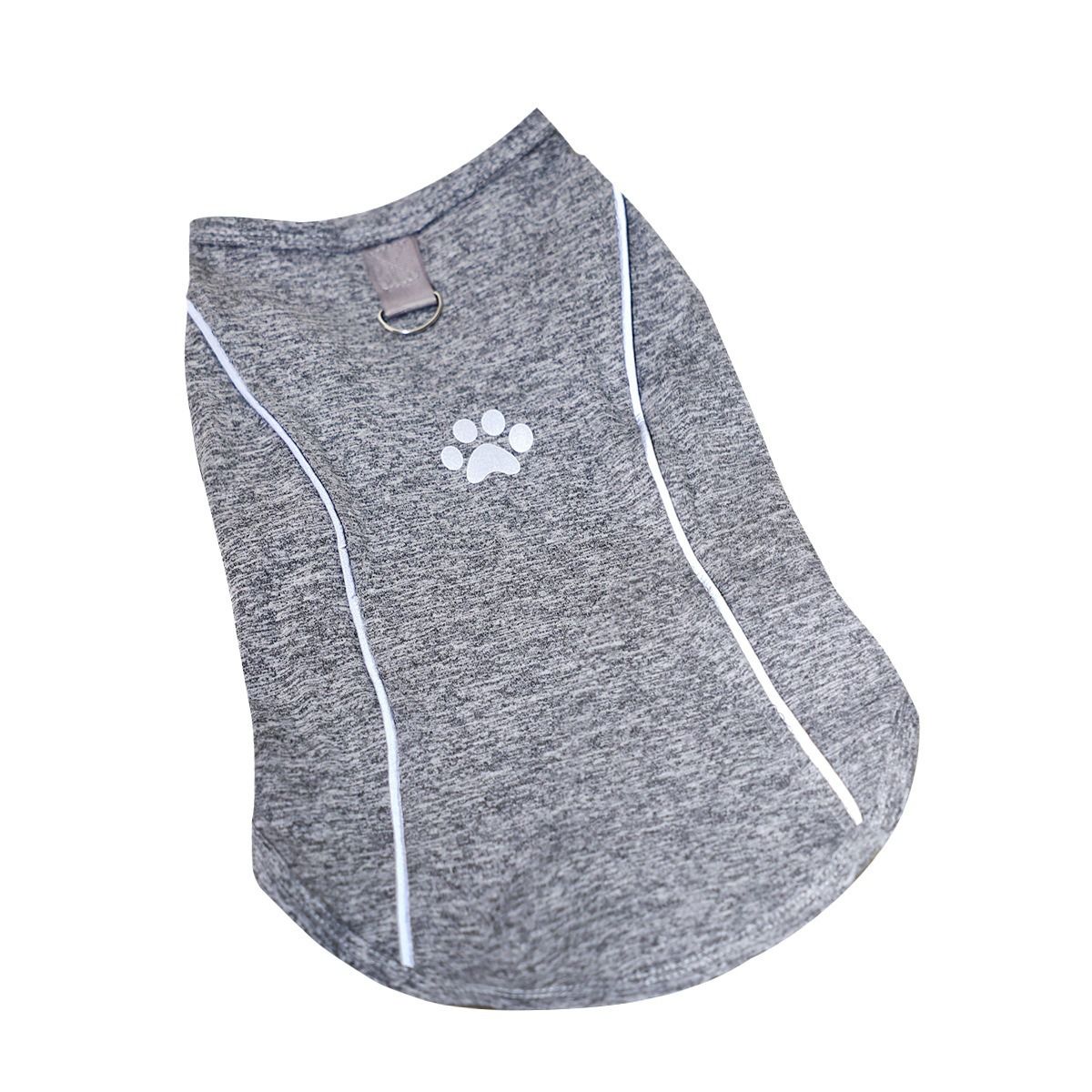 Lele Meow Reflective Vest Dog Clothes Poly Cotton Traction buckle reflective view 5